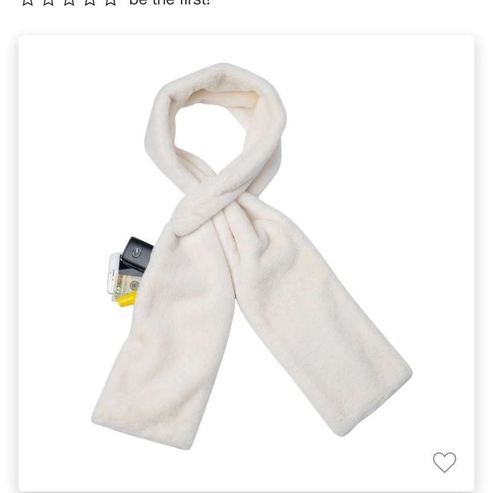 Cozy White Scarf